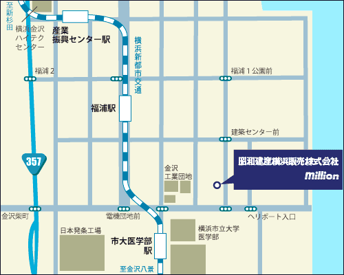 昭和建産横浜販売 地図