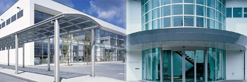 ストアフロント、各種サッシから自動ドアまで