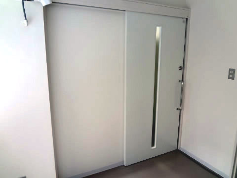 LSD(軽量鋼板ドア)施工例