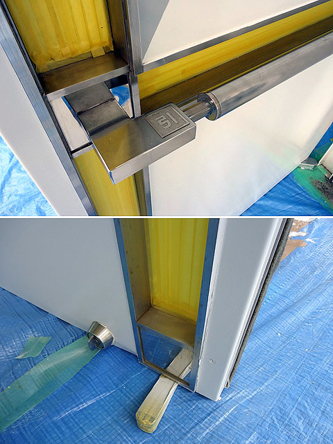 ドアのマスキング例