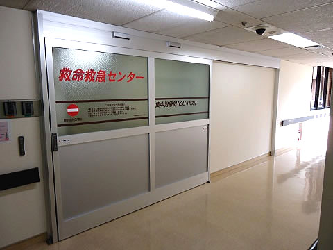 HCU/ICU自動ドア施工例(closed)