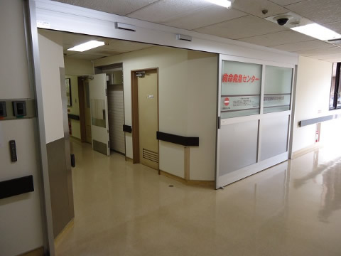 HCU/ICU自動ドア施工例(opened)
